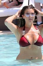 IMOGEN THOMAS in Bikini at a Pool in Las Vegas 08/23/2016