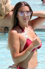 IMOGEN THOMAS in Bikini at a Pool in Las Vegas 08/23/2016