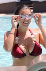 IMOGEN THOMAS in Bikini at a Pool in Las Vegas 08/23/2016