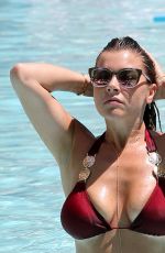 IMOGEN THOMAS in Bikini at a Pool in Las Vegas 08/23/2016