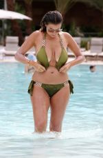 IMOGEN THOMAS in Bikini at a Pool in Las Vegas 08/30/2016
