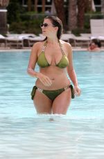 IMOGEN THOMAS in Bikini at a Pool in Las Vegas 08/30/2016