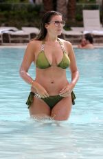 IMOGEN THOMAS in Bikini at a Pool in Las Vegas 08/30/2016
