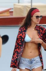 IRINA SHAYK and Bradley Cooper Out in Sardinia 08/01/2016