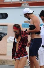 IRINA SHAYK and Bradley Cooper Out in Sardinia 08/01/2016