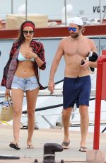 IRINA SHAYK and Bradley Cooper Out in Sardinia 08/01/2016