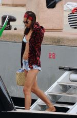 IRINA SHAYK and Bradley Cooper Out in Sardinia 08/01/2016