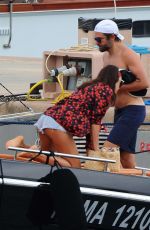 IRINA SHAYK and Bradley Cooper Out in Sardinia 08/01/2016