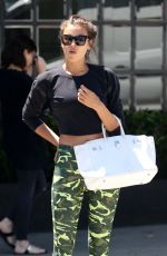 IRINA SHAYK Out and About in West Hollywood 08/18/2016