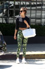 IRINA SHAYK Out and About in West Hollywood 08/18/2016