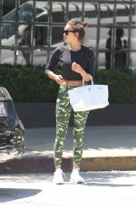 IRINA SHAYK Out and About in West Hollywood 08/18/2016