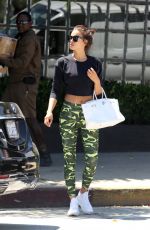 IRINA SHAYK Out and About in West Hollywood 08/18/2016