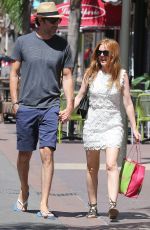 ISLA FISHER Out and About in Juan-Les-Pins 08/05/2016