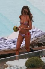 IZABEL GOULART in Bikini at Her Hotel
