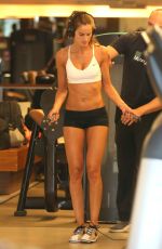 IZABEL GOULART in Shorts and Tank Top at a Gym in Rio De Janeiro 08/20/2016