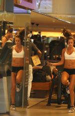 IZABEL GOULART in Shorts and Tank Top at a Gym in Rio De Janeiro 08/20/2016