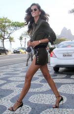 IZABEL GOULART Leaves Her Hotel in Rio De Janeiro 08/04/2016
