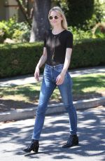 JAIME KING in Jeans Out in Beverly Hills 08/15/2016