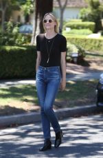 JAIME KING in Jeans Out in Beverly Hills 08/15/2016