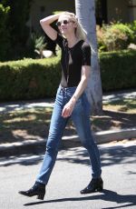 JAIME KING in Jeans Out in Beverly Hills 08/15/2016