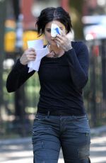 JAIMIE ALEXANDER on the Set of 