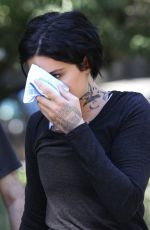 JAIMIE ALEXANDER on the Set of 