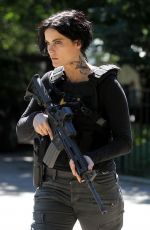 JAIMIE ALEXANDER on the Set of 