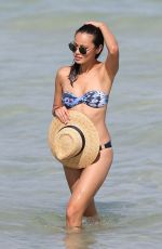 JAMIE CHUNG in Bikini at a Beach in Miami 08/05/2016