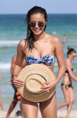 JAMIE CHUNG in Bikini at a Beach in Miami 08/05/2016