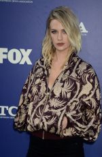 JANUARY JONES at Fox Summer TCA All-star Party in West Hollywood 08/08/2016