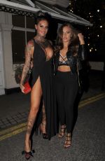 JEMMA LUCY and ASHLEIGH DEFFTY at Viper Room in London 08/14/2016
