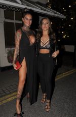 JEMMA LUCY and ASHLEIGH DEFFTY at Viper Room in London 08/14/2016