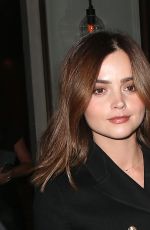 JENNA LOUISE COLEMAN Arrives at My Burberry Black Launch Event in London 08/22/2016