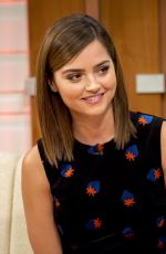 JENNA LOUISE COLEMAN on the Set of 