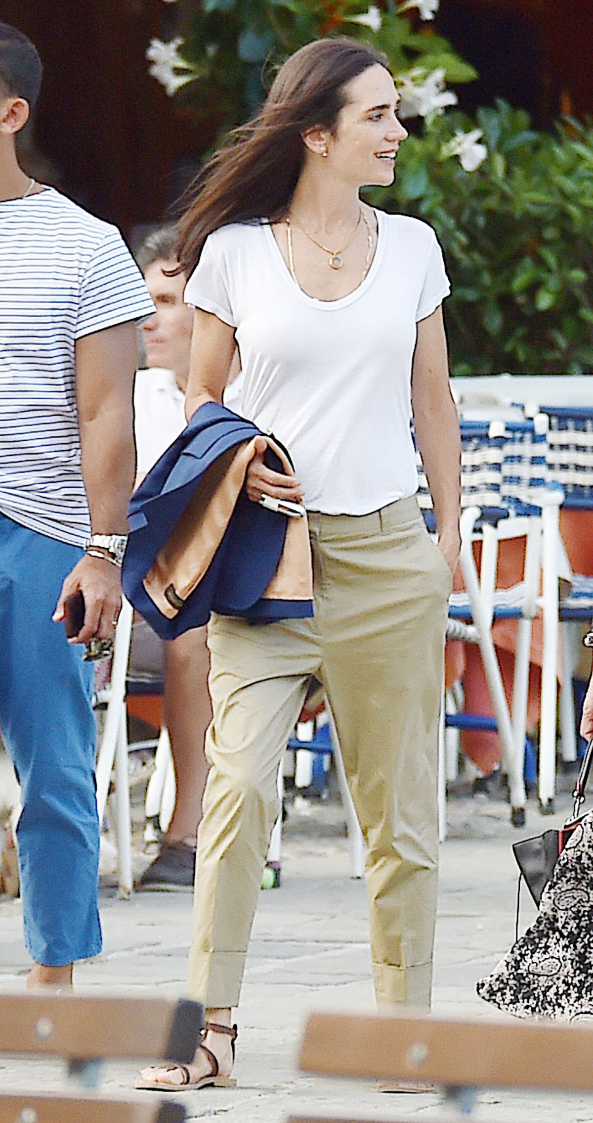 JENNIFER CONNELLY Out in Portofino 08/08/2016 JENNIFER CONNELLY Out in Portofino 08/08/2016
