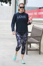 JENNIFER GARNER Arrives at a Gym in Brentwood 08/06/2016