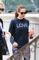JENNIFER GARNER Arrives at a Gym in Brentwood 08/06/2016