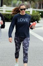 JENNIFER GARNER Arrives at a Gym in Brentwood 08/06/2016