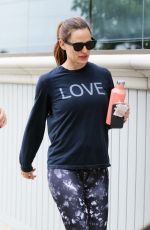 JENNIFER GARNER Arrives at a Gym in Brentwood 08/06/2016
