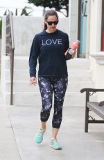 JENNIFER GARNER Arrives at a Gym in Brentwood 08/06/2016