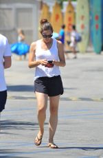 JENNIFER GARNER at a Beach in Malibu 08/03/2016