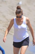 JENNIFER GARNER at a Beach in Malibu 08/03/2016