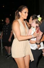 JENNIFER LOPEZ Arrives at Marc Anthony
