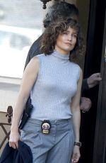 JENNIFER LOPEZ on the Set of 