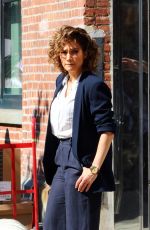 JENNIFER LOPEZ on the Set of 