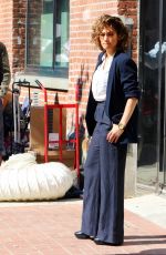 JENNIFER LOPEZ on the Set of 