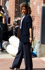 JENNIFER LOPEZ on the Set of 