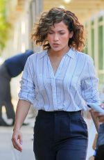 JENNIFER LOPEZ on the Set of 