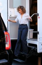 JENNIFER LOPEZ on the Set of 