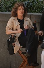 JENNIFER LOPEZ on the Set of 
